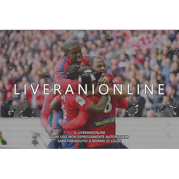 Joie Adama TRAORE - 19.04.2015 - Lille / Bordeaux - 33eme journee de Ligue 1 Photo : Dave Winter / Icon Sport /Agenzia Aldo Liverani sas - ITALY ONLY - EDITORIAL USE ONLY