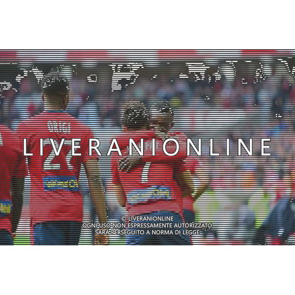 Joie Adama TRAORE - 19.04.2015 - Lille / Bordeaux - 33eme journee de Ligue 1 Photo : Dave Winter / Icon Sport /Agenzia Aldo Liverani sas - ITALY ONLY - EDITORIAL USE ONLY