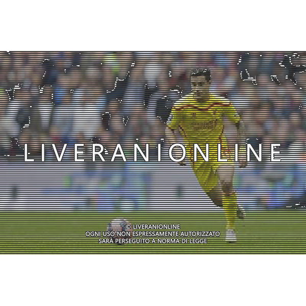 Liverpool\'s Philippe Coutinho in action during todays match Photographer Craig Mercer/CameraSport Football - The FA Cup Semi-Final - Aston Villa v Liverpool - Sunday 19th April 2015 - Wembley - London © CameraSport - 43 Linden Ave. Countesthorpe. Leicester. England. LE8 5PG - Tel: +44 (0) 116 277 4147 - admin@camerasport.com - www.camerasport.com /Agenzia Aldo Liverani Sas - ITALY ONLY - EDITORIAL USE ONLY