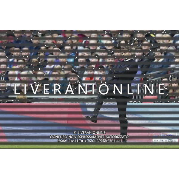 Aston Villa manager Tim Sherwood during today\'s match Photographer Craig Mercer/CameraSport Football - The FA Cup Semi-Final - Aston Villa v Liverpool - Sunday 19th April 2015 - Wembley - London © CameraSport - 43 Linden Ave. Countesthorpe. Leicester. England. LE8 5PG - Tel: +44 (0) 116 277 4147 - admin@camerasport.com - www.camerasport.com /Agenzia Aldo Liverani Sas - ITALY ONLY - EDITORIAL USE ONLY