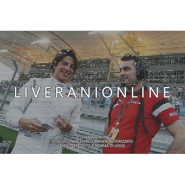 Roberto Merhi (ESP) Manor Marussia F1 Team on the grid. 19.04.2015. Formula 1 World Championship, Rd 4, Bahrain Grand Prix, Sakhir, Bahrain, Race Day. AG ALDO LIVERANI SAS ONLY ITALY