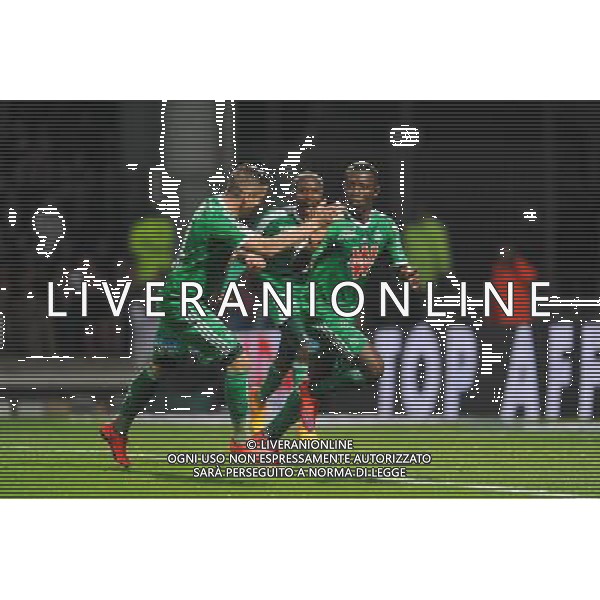 Joie Max Alain GRADEL - 19.04.2015 - Lyon / Saint Etienne - 33eme journee de Ligue 1 Photo : Jean Paul Thomas / Icon Sport AG ALDO LIVERANI SAS ONLY ITALY