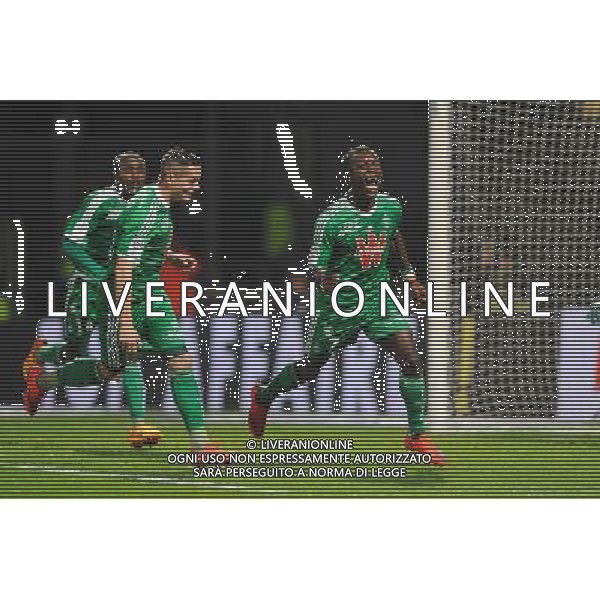 Joie Max Alain GRADEL - 19.04.2015 - Lyon / Saint Etienne - 33eme journee de Ligue 1 Photo : Jean Paul Thomas / Icon Sport AG ALDO LIVERANI SAS ONLY ITALY