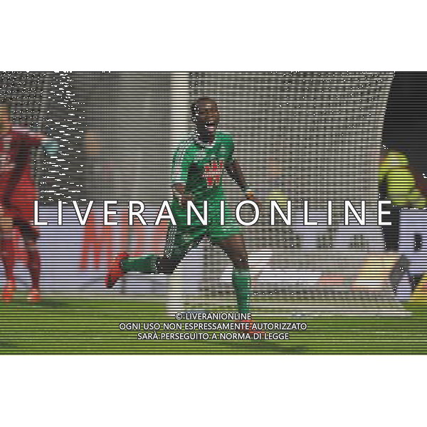 Joie Max Alain GRADEL - 19.04.2015 - Lyon / Saint Etienne - 33eme journee de Ligue 1 Photo : Jean Paul Thomas / Icon Sport AG ALDO LIVERANI SAS ONLY ITALY