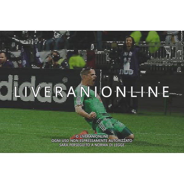 Joie Romain HAMOUNA - 19.04.2015 - Lyon / Saint Etienne - 33eme journee de Ligue 1 Photo : Jean Paul Thomas / Icon Sport AG ALDO LIVERANI SAS ONLY ITALY