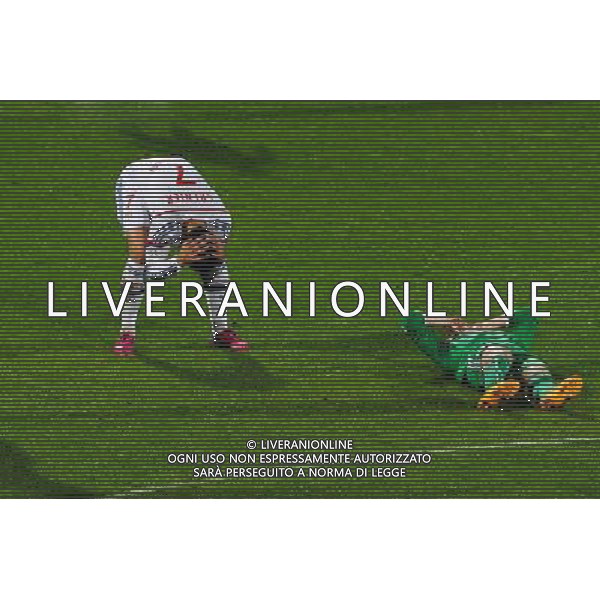 Deception Clement GRENIER - 19.04.2015 - Lyon / Saint Etienne - 33eme journee de Ligue 1 Photo : Jean Paul Thomas / Icon Sport AG ALDO LIVERANI SAS ONLY ITALY