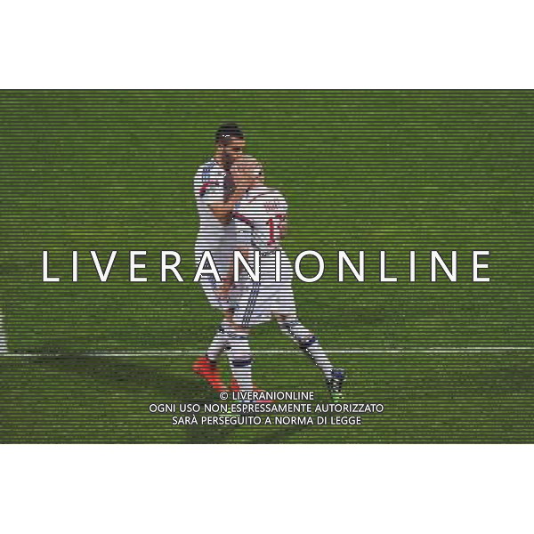 Maxime GONALONS / Christophe JALLET - 19.04.2015 - Lyon / Saint Etienne - 33eme journee de Ligue 1 Photo : Jean Paul Thomas / Icon Sport AG ALDO LIVERANI SAS ONLY ITALY