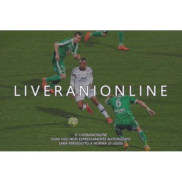 Clinton NJIE - 19.04.2015 - Lyon / Saint Etienne - 33eme journee de Ligue 1 Photo : Jean Paul Thomas / Icon Sport AG ALDO LIVERANI SAS ONLY ITALY
