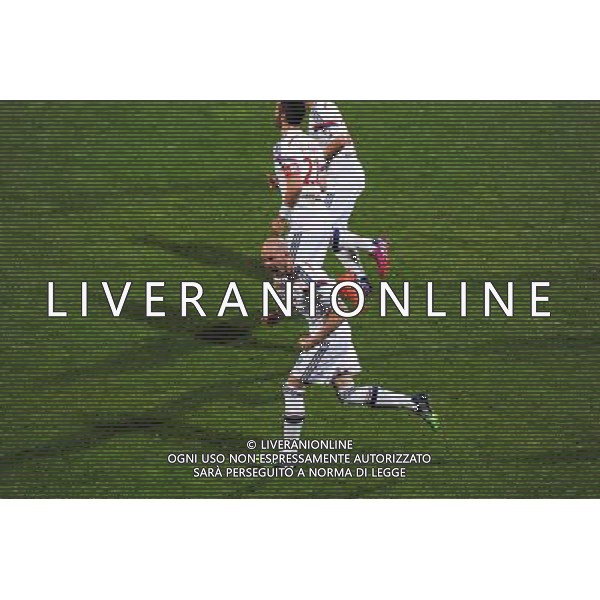 Joie Christophe JALLET - 19.04.2015 - Lyon / Saint Etienne - 33eme journee de Ligue 1 Photo : Jean Paul Thomas / Icon Sport AG ALDO LIVERANI SAS ONLY ITALY