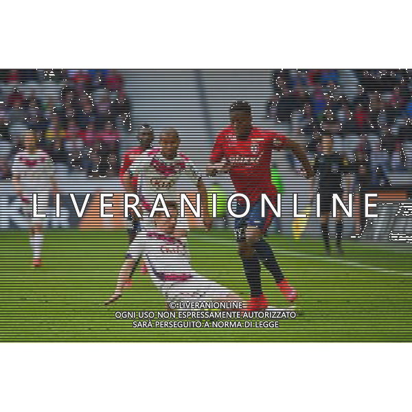 Clement CHANTOME / Divock ORIGI - 19.04.2015 - Lille / Bordeaux - 33eme journee de Ligue 1 Photo : Dave Winter / Icon Sport AG ALDO LIVERANI SAS ONLY ITALY