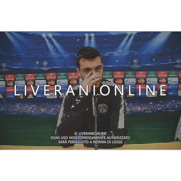 Javier PASTORE - 20.04.2015 - Conference de Presse du Paris Saint Germain - Champions League Photo : Dave Winter / Icon Sport AG ALDO LIVERANI SAS ONLY ITALY
