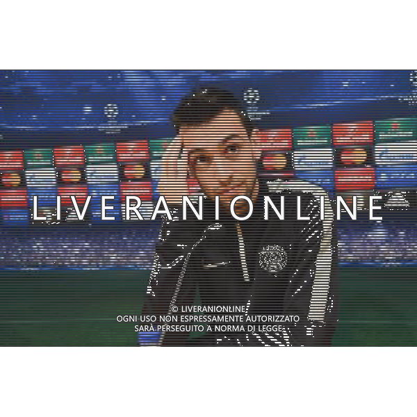 Javier PASTORE - 20.04.2015 - Conference de Presse du Paris Saint Germain - Champions League Photo : Dave Winter / Icon Sport AG ALDO LIVERANI SAS ONLY ITALY