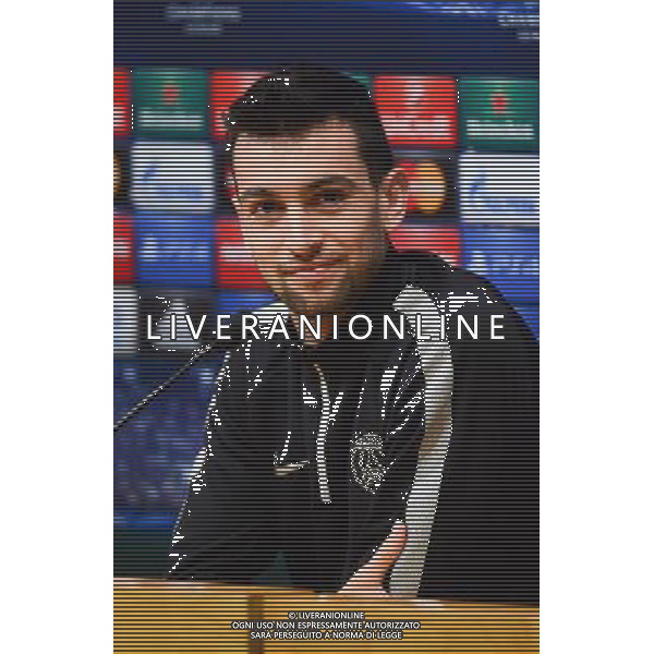 Javier PASTORE - 20.04.2015 - Conference de Presse du Paris Saint Germain - Champions League Photo : Dave Winter / Icon Sport AG ALDO LIVERANI SAS ONLY ITALY