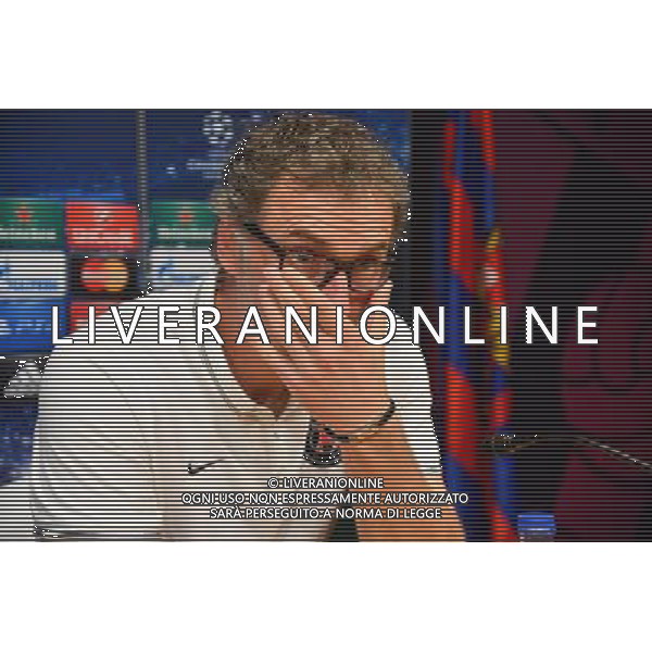 Laurent BLANC - 20.04.2015 - Conference de Presse du Paris Saint Germain - Champions League Photo : Dave Winter / Icon Sport AG ALDO LIVERANI SAS ONLY ITALY