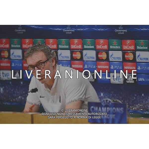 Laurent BLANC - 20.04.2015 - Conference de Presse du Paris Saint Germain - Champions League Photo : Dave Winter / Icon Sport AG ALDO LIVERANI SAS ONLY ITALY
