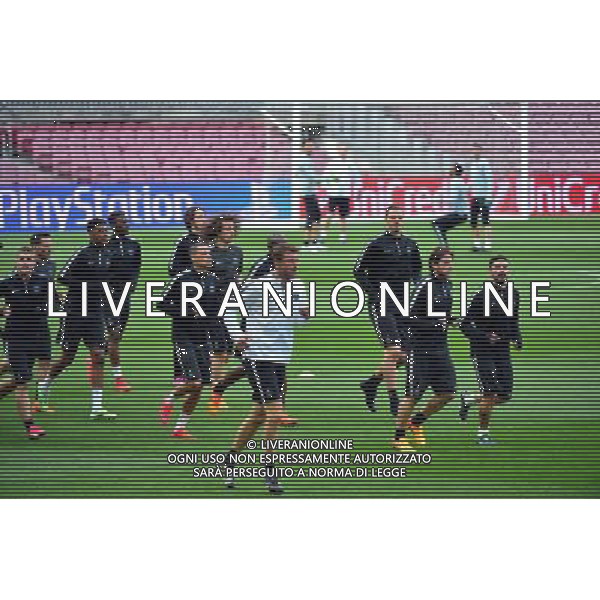 Groupe PSG - 20.04.2015 - Entrainement du Paris Saint Germain - Champions League Photo : Dave Winter / Icon Sport AG ALDO LIVERANI SAS ONLY ITALY