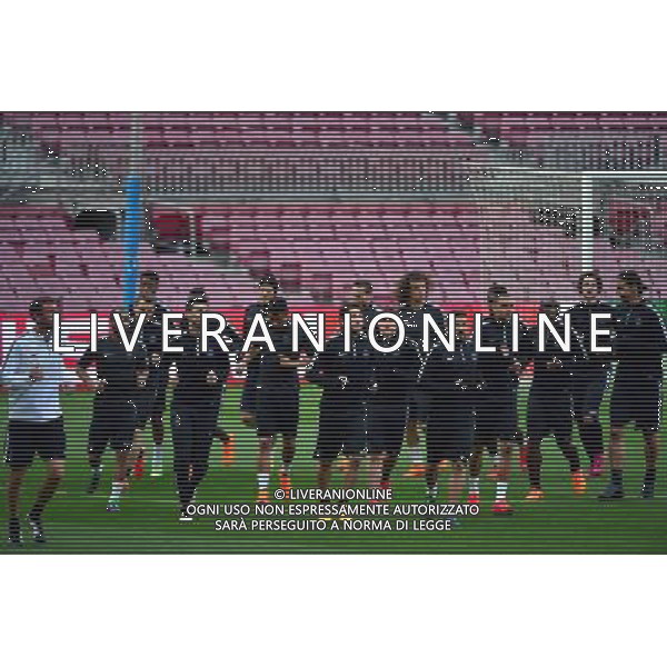 Groupe PSG - 20.04.2015 - Entrainement du Paris Saint Germain - Champions League Photo : Dave Winter / Icon Sport AG ALDO LIVERANI SAS ONLY ITALY