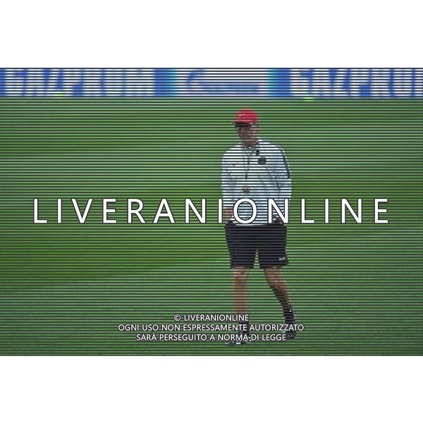 Laurent BLANC - 20.04.2015 - Entrainement du Paris Saint Germain - Champions League Photo : Dave Winter / Icon Sport AG ALDO LIVERANI SAS ONLY ITALY