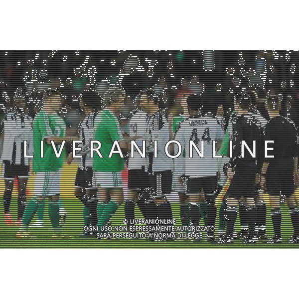 Dominique ROCHETEAU / Youri DJORKAEFF - 20.04.2015 - Match contre la Pauvrete - Saint Etienne Photo : Jean Paul Thomas / Icon Sport *** Local Caption *** AG ALDO LIVERANI SAS ONLY ITALY *** Local Caption *** AG ALDO LIVERANI SAS ONLY ITALY