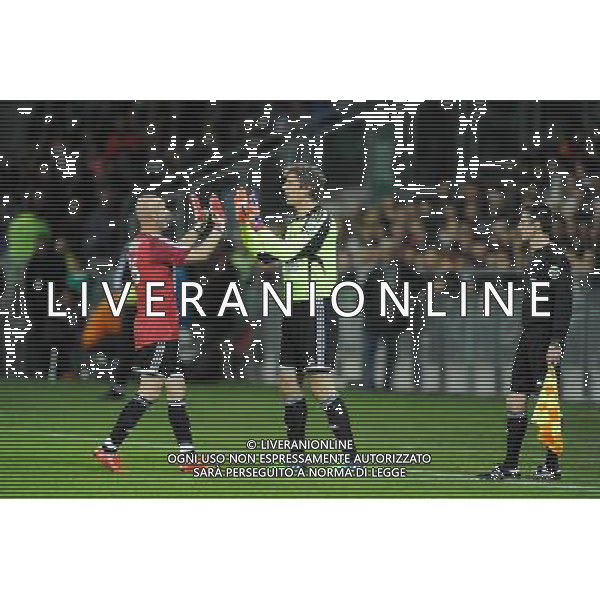 Fabien BARTHEZ / Edwin VAN DER SAR - 20.04.2015 - Match contre la Pauvrete - Saint Etienne Photo : Jean Paul Thomas / Icon Sport *** Local Caption *** AG ALDO LIVERANI SAS ONLY ITALY *** Local Caption *** AG ALDO LIVERANI SAS ONLY ITALY