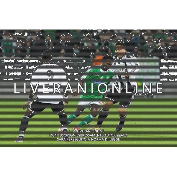Pascal FEINDOUNO / RONALDO - 20.04.2015 - Match contre la Pauvrete - Saint Etienne Photo : Jean Paul Thomas / Icon Sport *** Local Caption *** AG ALDO LIVERANI SAS ONLY ITALY *** Local Caption *** AG ALDO LIVERANI SAS ONLY ITALY