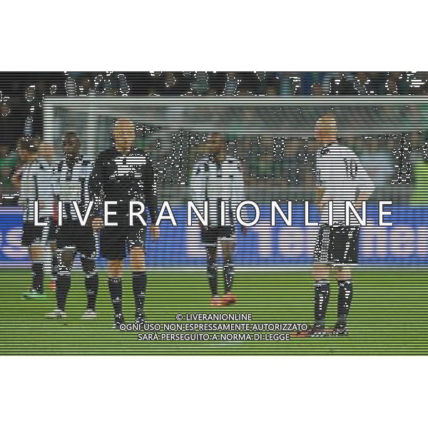Pierluigi COLLINA / Zinedine ZIDANE - 20.04.2015 - Match contre la Pauvrete - Saint Etienne Photo : Jean Paul Thomas / Icon Sport *** Local Caption *** AG ALDO LIVERANI SAS ONLY ITALY *** Local Caption *** AG ALDO LIVERANI SAS ONLY ITALY