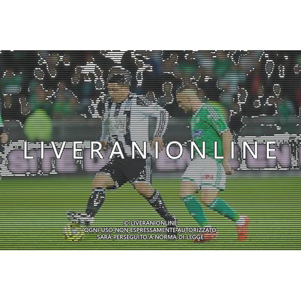 RONALDO / Yohan MOLLO - 20.04.2015 - Match contre la Pauvrete - Saint Etienne Photo : Jean Paul Thomas / Icon Sport *** Local Caption *** AG ALDO LIVERANI SAS ONLY ITALY *** Local Caption *** AG ALDO LIVERANI SAS ONLY ITALY