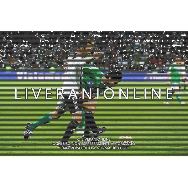 Youri DJORKAEFF / Sebastien PEREZ - 20.04.2015 - Match contre la Pauvrete - Saint Etienne Photo : Jean Paul Thomas / Icon Sport *** Local Caption *** AG ALDO LIVERANI SAS ONLY ITALY *** Local Caption *** AG ALDO LIVERANI SAS ONLY ITALY
