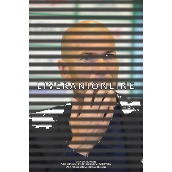 Zinedine ZIDANE - 20.04.2015 - Match contre la Pauvrete - Saint Etienne Photo : Jean Paul Thomas / Icon Sport *** Local Caption *** AG ALDO LIVERANI SAS ONLY ITALY *** Local Caption *** AG ALDO LIVERANI SAS ONLY ITALY