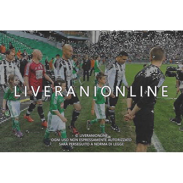 Fabien BARTHEZ / ZINEDINE ZIDANE / RONALDO - 20.04.2015 - Match contre la Pauvrete - Saint Etienne Photo : Jean Paul Thomas / Icon Sport *** Local Caption *** AG ALDO LIVERANI SAS ONLY ITALY *** Local Caption *** AG ALDO LIVERANI SAS ONLY ITALY
