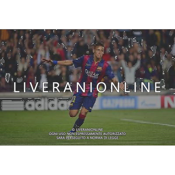 Joie NEYMAR JR - 21.04.2015 - Barcelone / Paris Saint Germain - 1/4Finale Retour Champions League Photo : Dave Winter / Icon Sport AG ALDO LIVERANI SAS ONLY ITALY