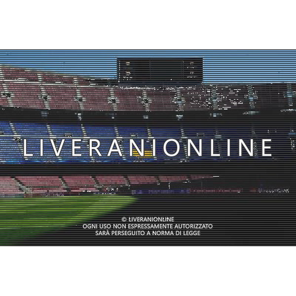 Illustration Camp Nou - Pub Nike Cache - 21.04.2015 - Barcelone / Paris Saint Germain - 1/4Finale Retour Champions League Photo : Dave Winter / Icon Sport AG ALDO LIVERANI SAS ONLY ITALY