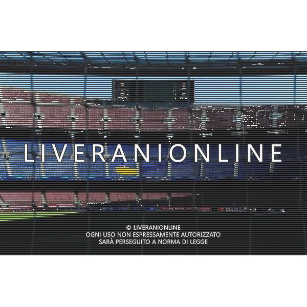 Illustration Camp Nou - Pub Nike Cache - 21.04.2015 - Barcelone / Paris Saint Germain - 1/4Finale Retour Champions League Photo : Dave Winter / Icon Sport AG ALDO LIVERANI SAS ONLY ITALY