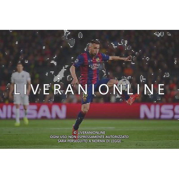 Jordi ALBA - 21.04.2015 - Barcelone / Paris Saint Germain - 1/4Finale Retour Champions League Photo : Dave Winter / Icon Sport AG ALDO LIVERANI SAS ONLY ITALY