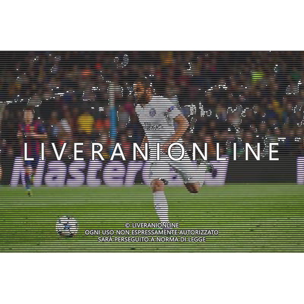 LUCAS - 21.04.2015 - Barcelone / Paris Saint Germain - 1/4Finale Retour Champions League Photo : Dave Winter / Icon Sport AG ALDO LIVERANI SAS ONLY ITALY