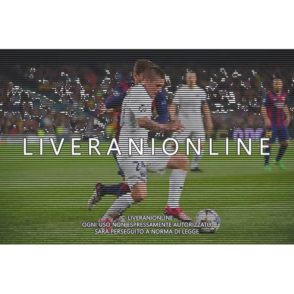 Marco VERRATTI / Lionel MESSI - 21.04.2015 - Barcelone / Paris Saint Germain - 1/4Finale Retour Champions League Photo : Dave Winter / Icon Sport AG ALDO LIVERANI SAS ONLY ITALY