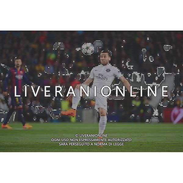 Yohan CABAYE - 21.04.2015 - Barcelone / Paris Saint Germain - 1/4Finale Retour Champions League Photo : Dave Winter / Icon Sport AG ALDO LIVERANI SAS ONLY ITALY