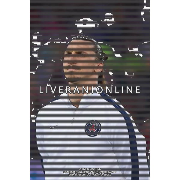 Zlatan IBRAHIMOVIC - 21.04.2015 - Barcelone / Paris Saint Germain - 1/4Finale Retour Champions League Photo : Dave Winter / Icon Sport AG ALDO LIVERANI SAS ONLY ITALY