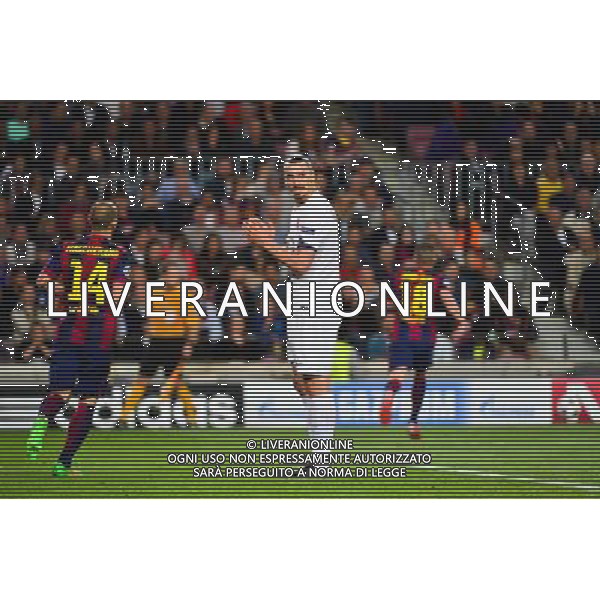 Zlatan IBRAHIMOVIC - 21.04.2015 - Barcelone / Paris Saint Germain - 1/4Finale Retour Champions League Photo : Dave Winter / Icon Sport AG ALDO LIVERANI SAS ONLY ITALY