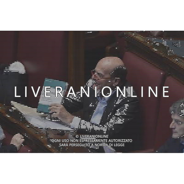 Comunicazione del Premier Matteo Renzi alla Camera e al Senato in vista del Consiglio Europeo Straordinario, Roma 22 aprile 2015 nella foto PierLuigi Bersani ©Corradetti/Agenzia Aldo Liverani sas