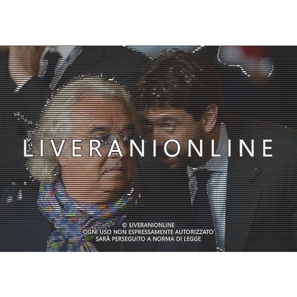 UEFA Champions League 2014/2015 Quarti di Finale Ritorno Monaco (Principato di Monaco) - 22.04.2015 Monaco-Juventus Nella Foto:agnelli andrea e flavio briatore /Ph.Vitez-Ag. Aldo Liverani