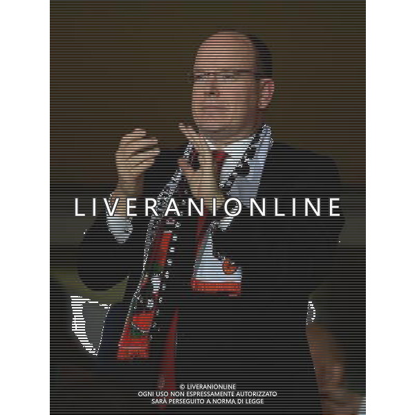 UEFA Champions League 2014/2015 Quarti di Finale Ritorno Monaco (Principato di Monaco) - 22.04.2015 Monaco-Juventus Nella Foto: il principe Alberto di monaco /Ph.Vitez-Ag. Aldo Liverani
