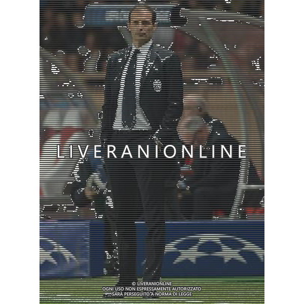 UEFA Champions League 2014/2015 Quarti di Finale Ritorno Monaco (Principato di Monaco) - 22.04.2015 Monaco-Juventus Nella Foto:allegri massimiliano /Ph.Vitez-Ag. Aldo Liverani