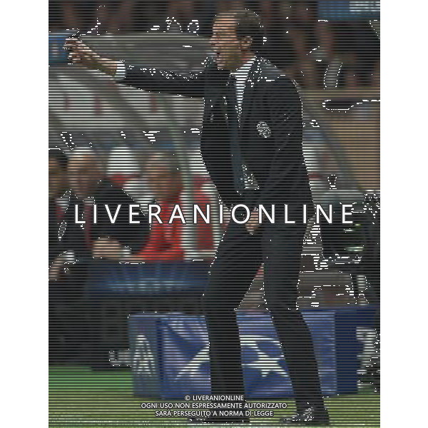 UEFA Champions League 2014/2015 Quarti di Finale Ritorno Monaco (Principato di Monaco) - 22.04.2015 Monaco-Juventus Nella Foto:allegri massimiliano /Ph.Vitez-Ag. Aldo Liverani