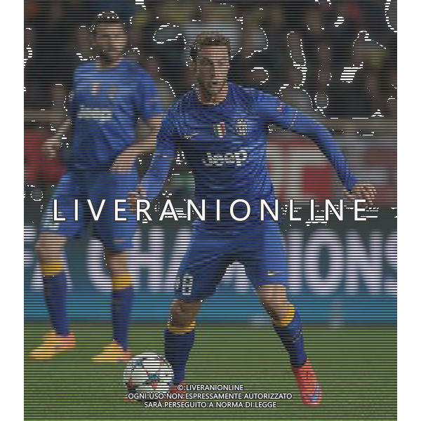 UEFA Champions League 2014/2015 Quarti di Finale Ritorno Monaco (Principato di Monaco) - 22.04.2015 Monaco-Juventus Nella Foto:marchisio claudio /Ph.Vitez-Ag. Aldo Liverani