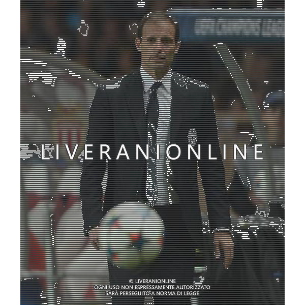 UEFA Champions League 2014/2015 Quarti di Finale Ritorno Monaco (Principato di Monaco) - 22.04.2015 Monaco-Juventus Nella Foto:allegri massimiliano /Ph.Vitez-Ag. Aldo Liverani
