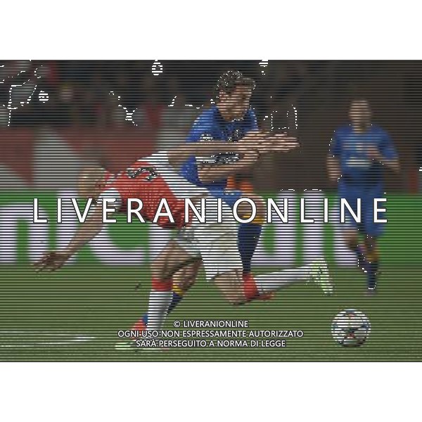 UEFA Champions League 2014/2015 Quarti di Finale Ritorno Monaco (Principato di Monaco) - 22.04.2015 Monaco-Juventus Nella Foto:marchisio claudio e abdennour /Ph.Vitez-Ag. Aldo Liverani