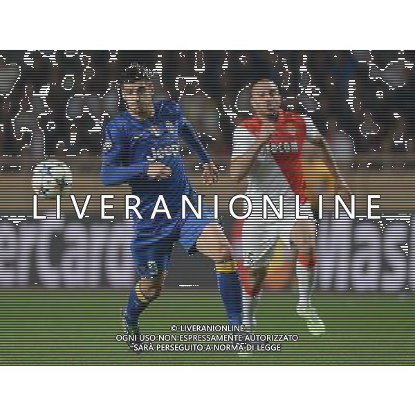 UEFA Champions League 2014/2015 Quarti di Finale Ritorno Monaco (Principato di Monaco) - 22.04.2015 Monaco-Juventus Nella Foto:un contropiede di alvaro morata /Ph.Vitez-Ag. Aldo Liverani