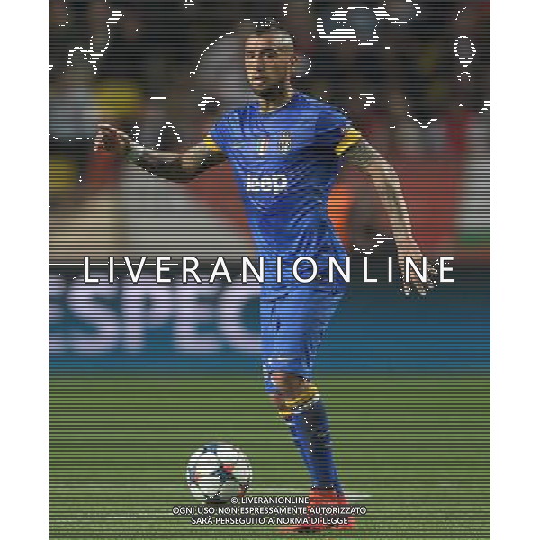 UEFA Champions League 2014/2015 Quarti di Finale Ritorno Monaco (Principato di Monaco) - 22.04.2015 Monaco-Juventus Nella Foto:vidal arturo /Ph.Vitez-Ag. Aldo Liverani