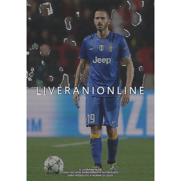 UEFA Champions League 2014/2015 Quarti di Finale Ritorno Monaco (Principato di Monaco) - 22.04.2015 Monaco-Juventus Nella Foto:Bonucci Leonardo /Ph.Vitez-Ag. Aldo Liverani